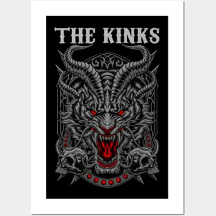 THE KINKS BAND DESIGN Posters and Art